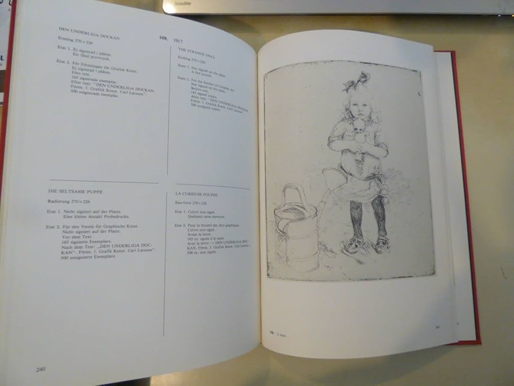 Amazon.com: Carl Larsson: Grafiska verk, en komplett katalog