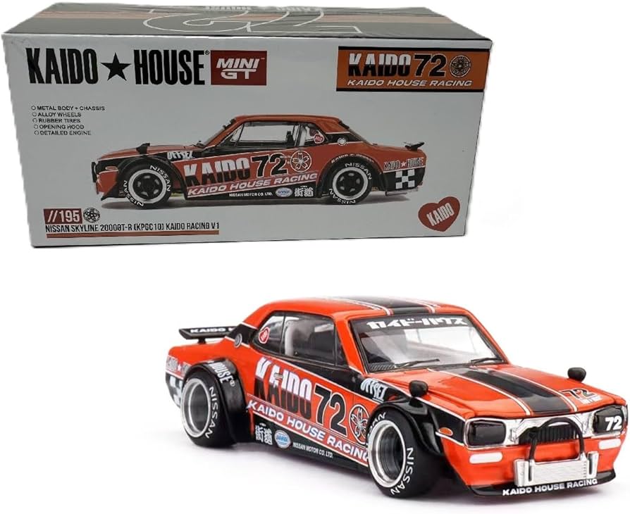 Amazon.com: Diecast Model Car Compatible with Kaido House x Mini