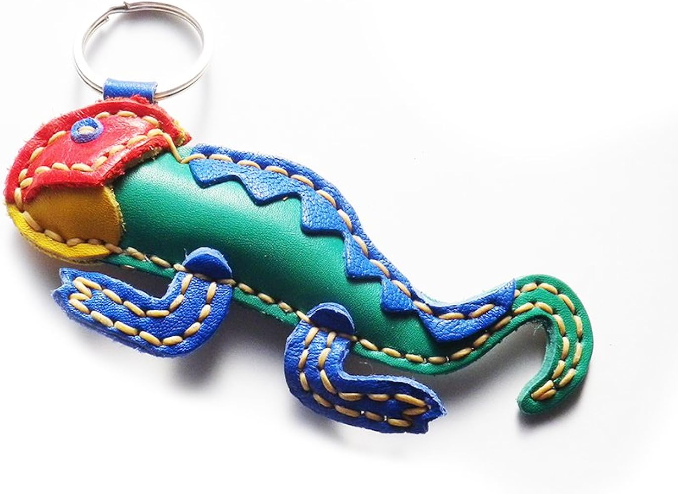 Amazon.co.jp: ハンドメイド リメイク 本革 レザー キーホルダー 雑貨