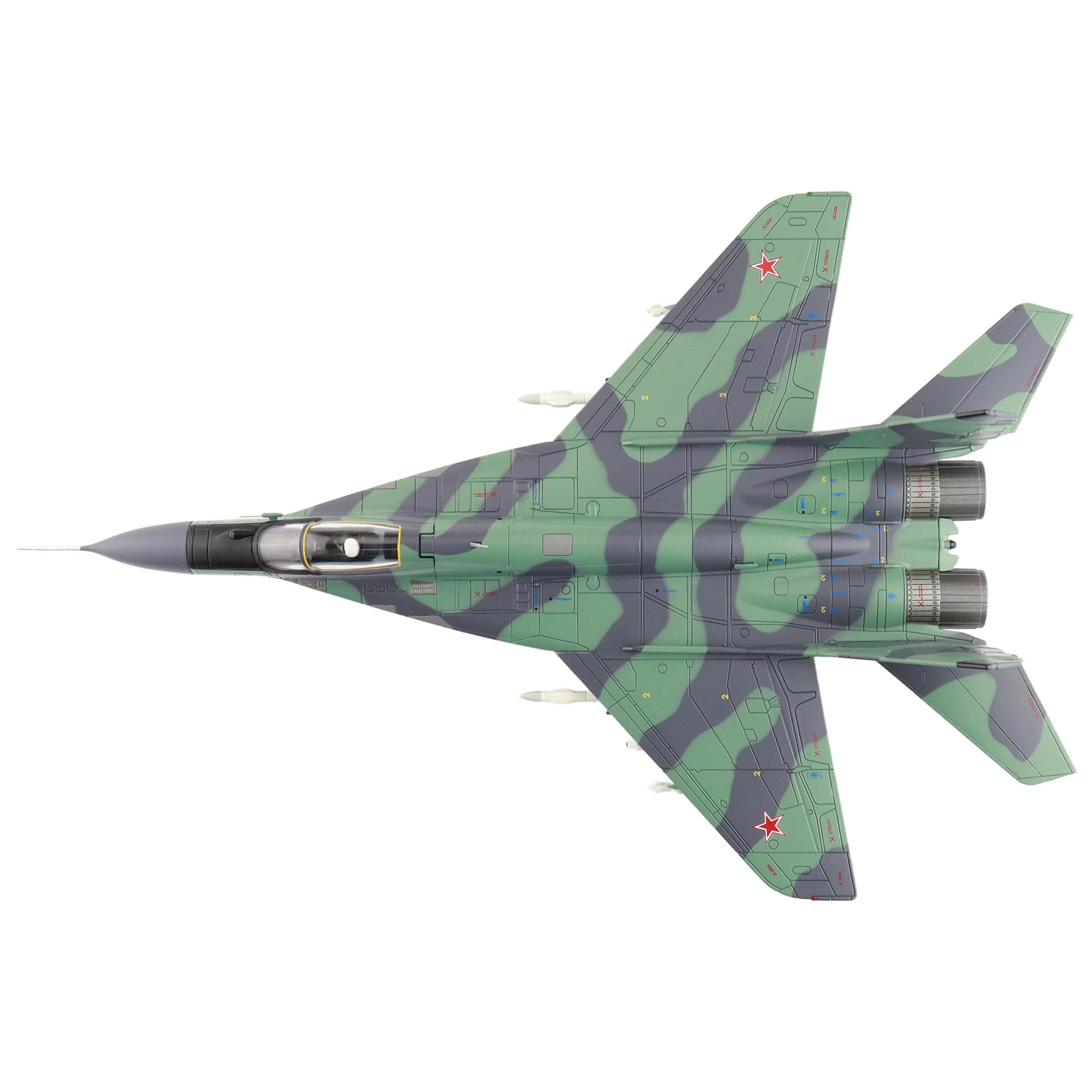 Amazon.co.jp: HOBBY MASTER 1/72 MiG-29 (9.13) ファルクラムC ダム