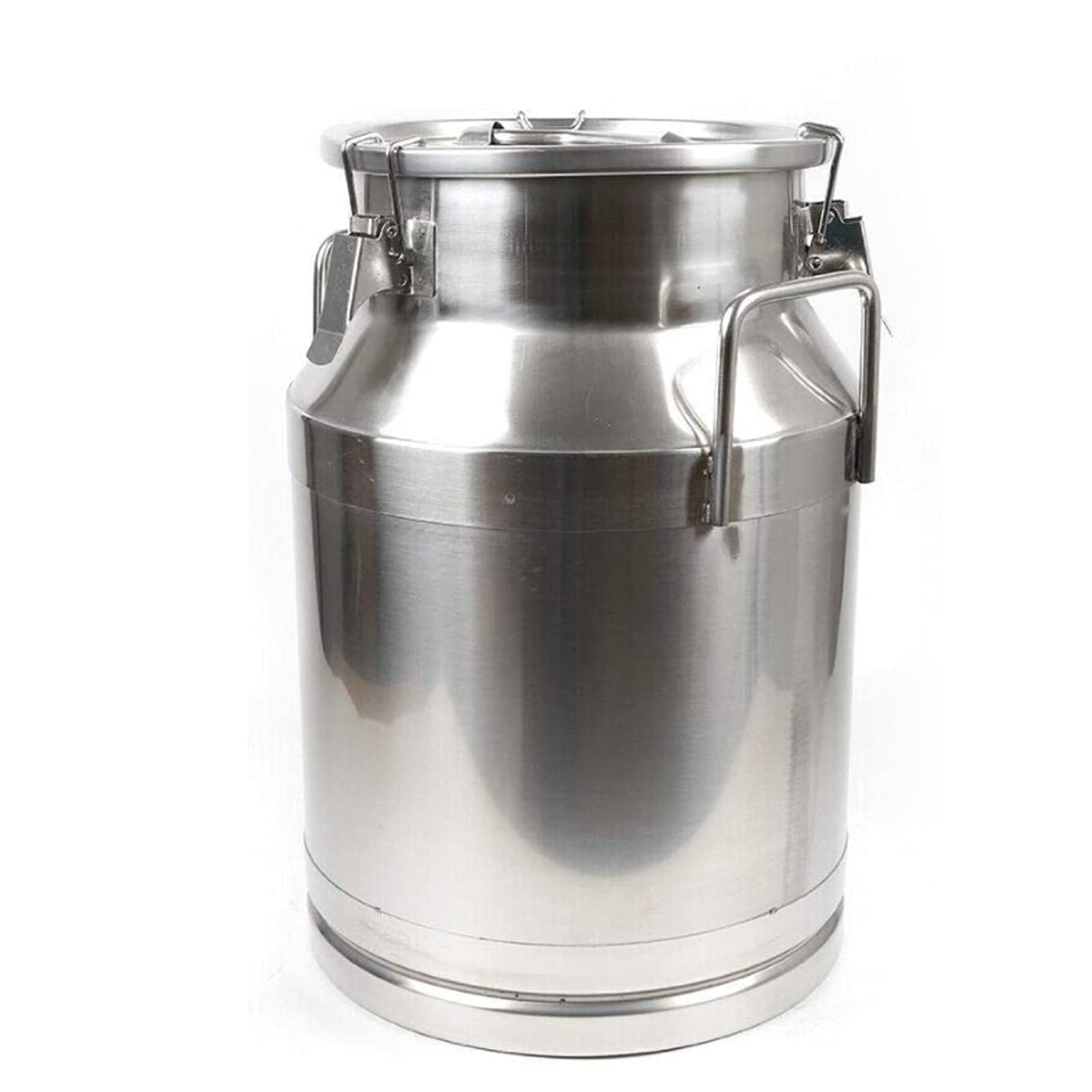 Amazon.co.jp: ミルク缶、10ガロンステンレス鋼乳輸送缶ミルクバケット