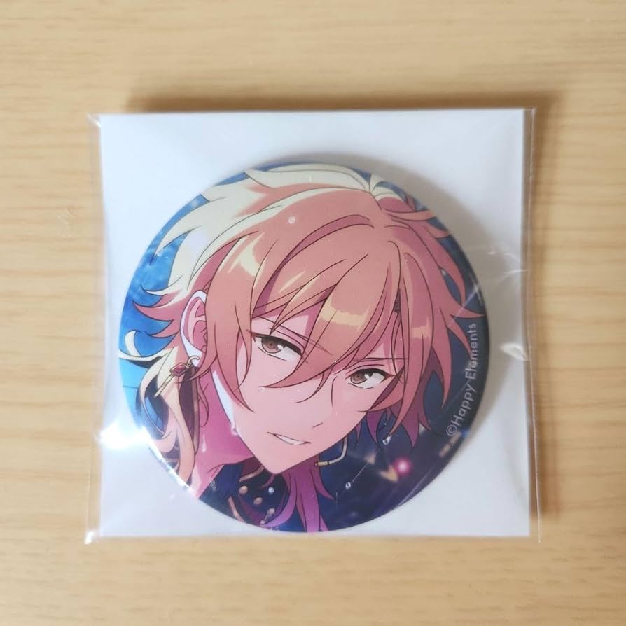 羽風薫 テーマスカウト缶バッジ コランダム 80個 羽風薫 本物 缶バッジ