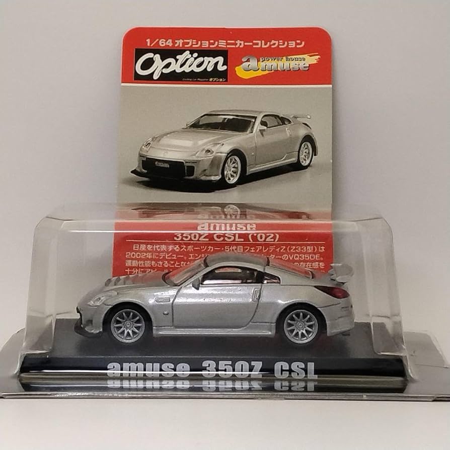 Amazon.co.jp: アオシマ optionミニカーコレクション amuse Z CSL