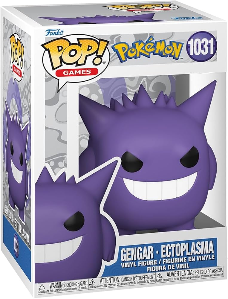 Amazon.co.jp: Funko Pop! Pokemon Gengar #1031 Games Vinyl Figure