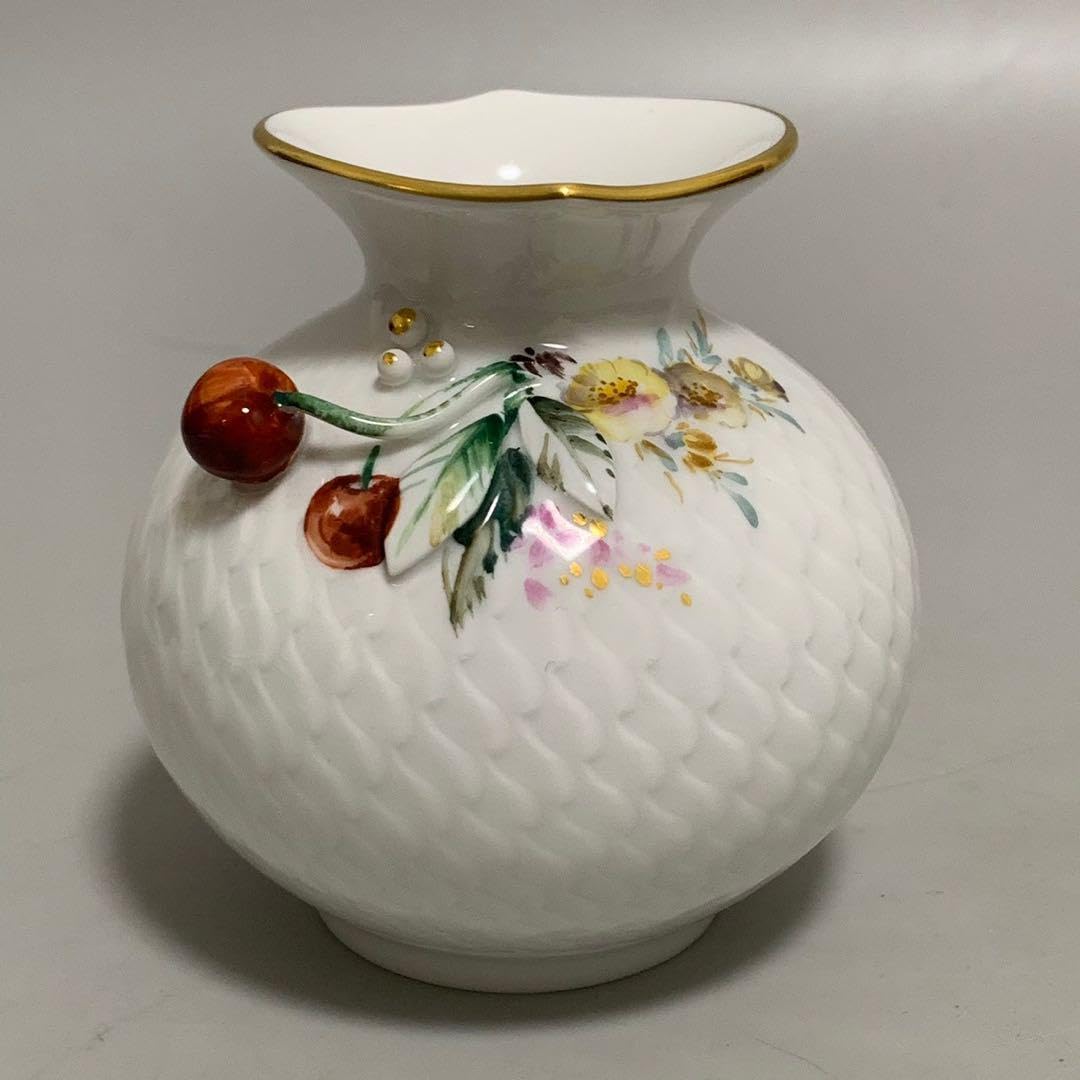 Amazon.co.jp: MEISSEN マイセン 波の戯れ 花瓶 フラワーベース