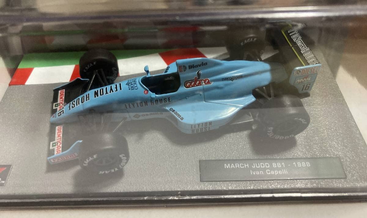 Amazon | ディアゴスティーニ 1/43 MARCH JUDD 881 1988 I.CAPELLI