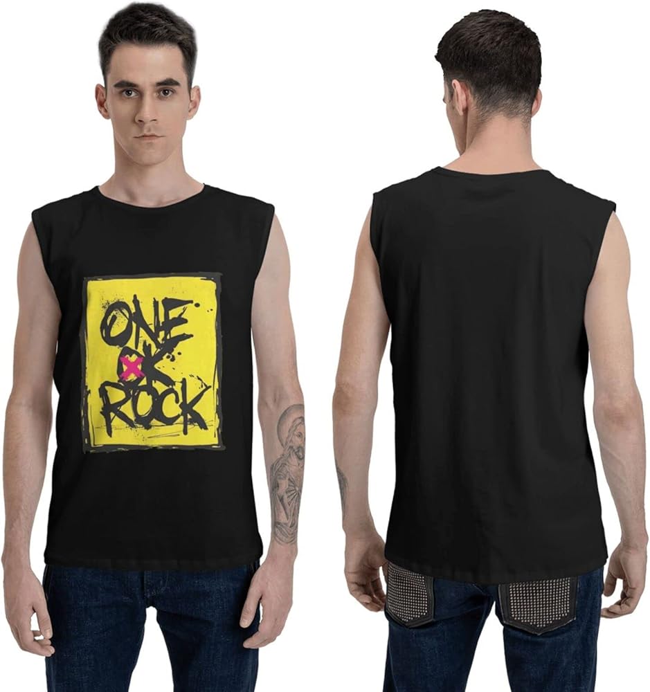 Amazon | [Qbodp] タンクトップ メンズ ワンオクロック ONE OK ROCK T