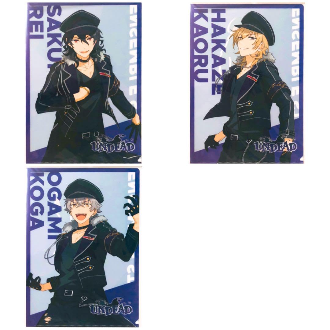 Amazon.co.jp: あん スタUNDEAD新衣装クリアファイル3点セット : おもちゃ