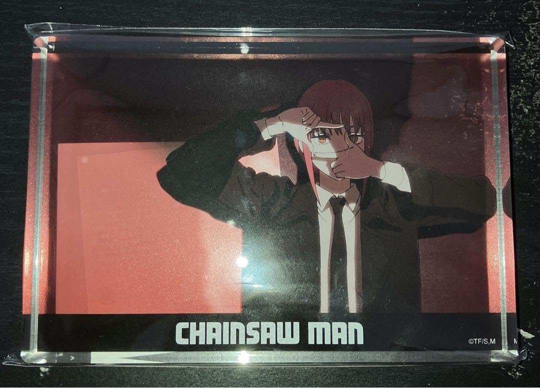 Amazon.co.jp: チェンソーマン アクリルブロック マキマ : おもちゃ