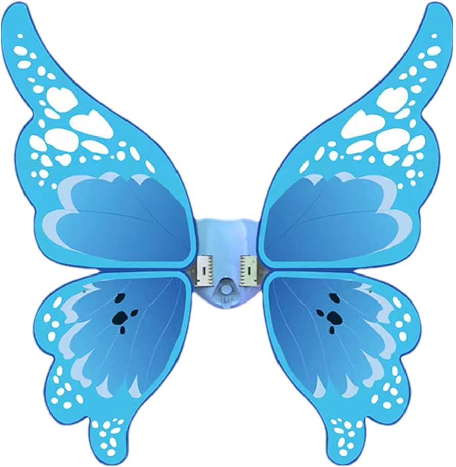 Amazon.co.jp: TUUWAI 電気蝶の羽, 電気で動く用蝶の羽, 電池式