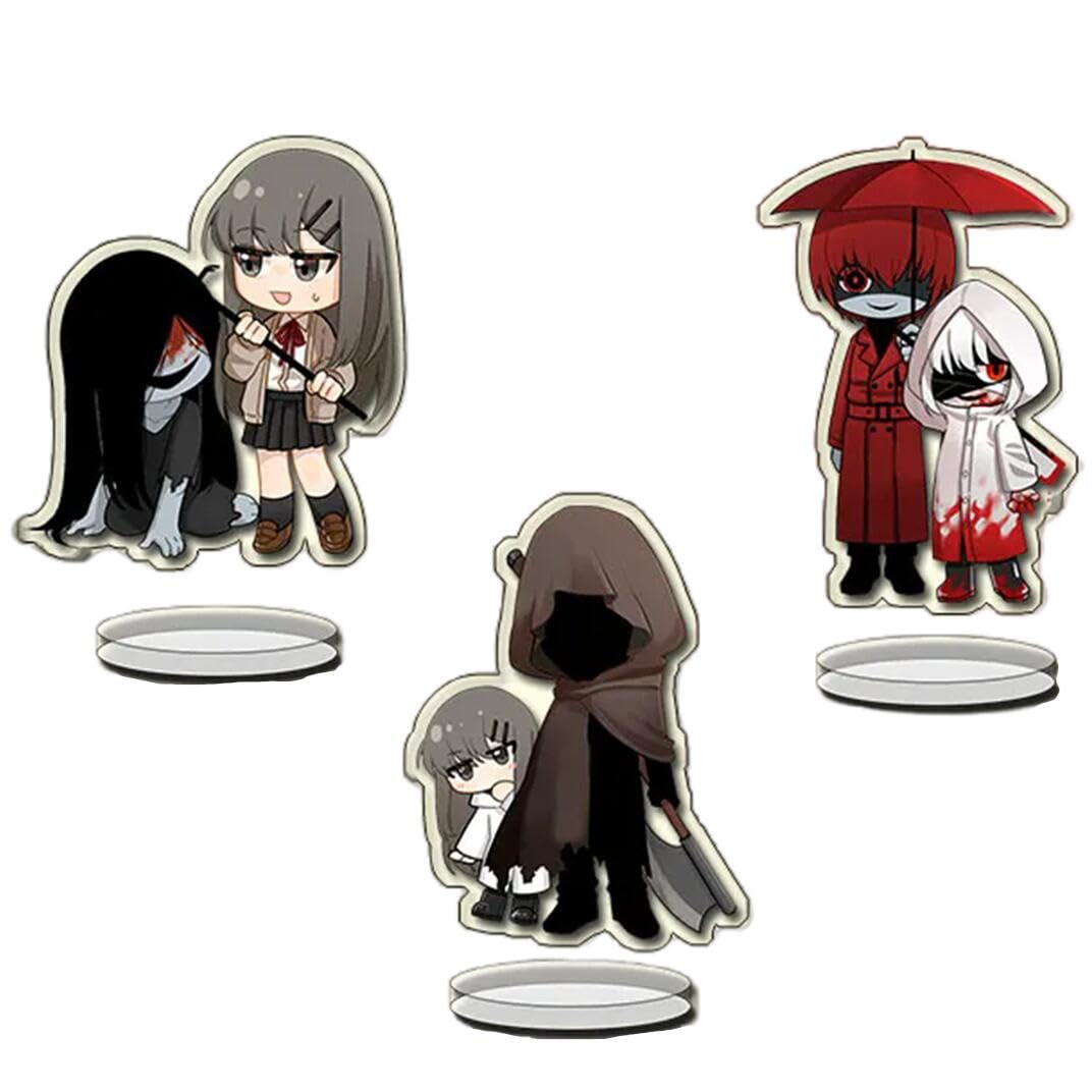 Amazon.co.jp: 文字化化 アクリルスタンド 台座あ 置物 3個セット