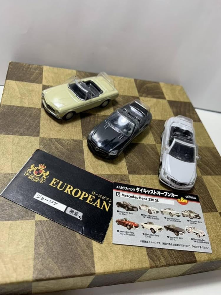 Amazon.co.jp: ジョージア メルセデス ベンツダイキャストオープンカー