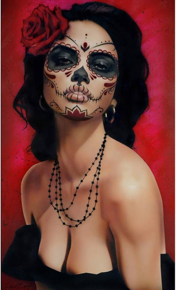 Amazon.com: Isabella Muerta by Daniel Esparza Mexican Pinup Girl