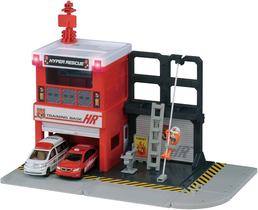 Amazon | トミカ ハイパーレスキュー 訓練ベース | ミニカー・ダイ