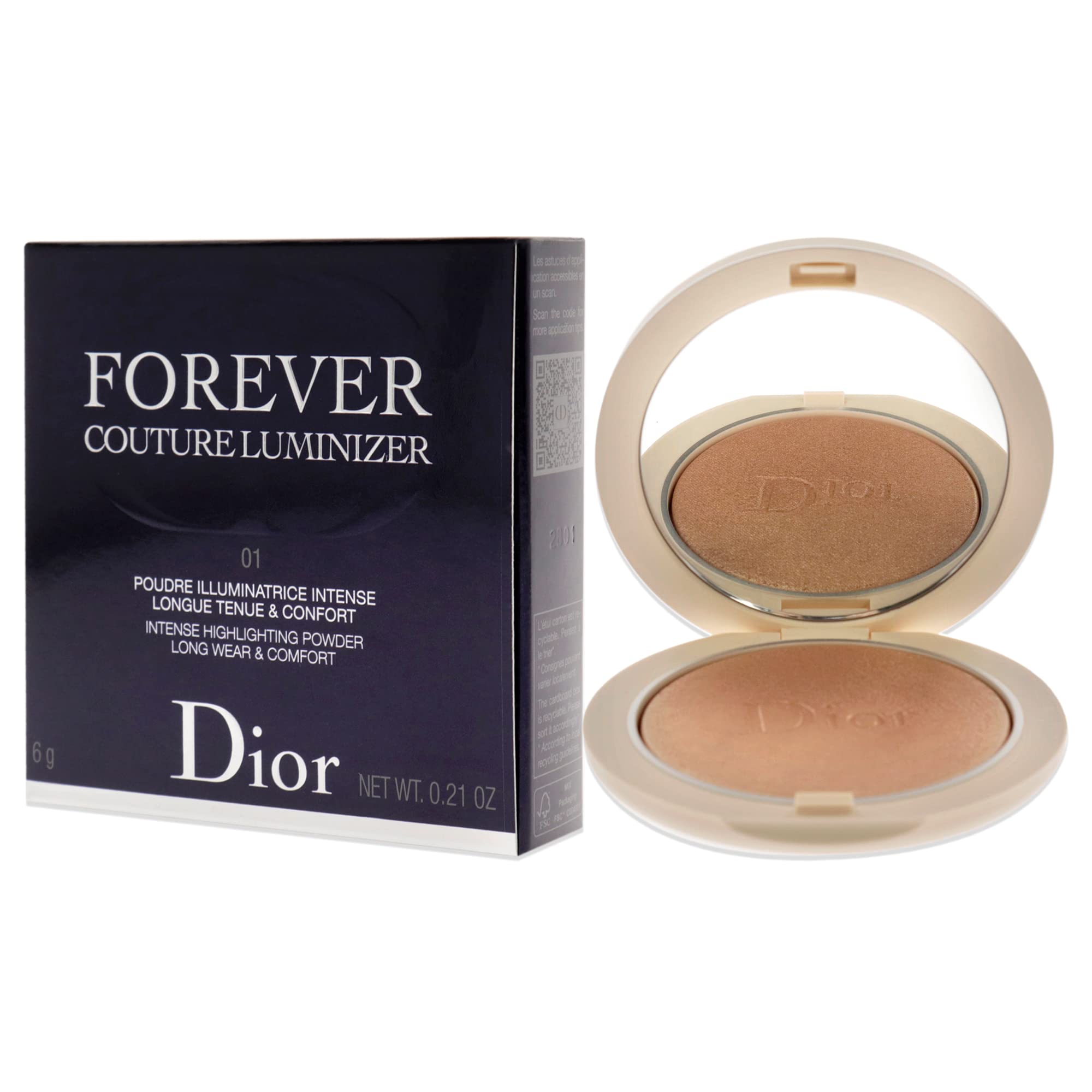 Amazon.com: Christian Dior Forever Couture Luminizer - 01 Nude