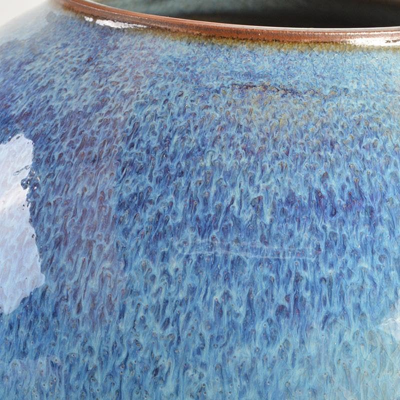 Amazon.co.jp: 京焼 清水焼 八木一艸作 均窯 花壺 共箱 C 6283C : おもちゃ