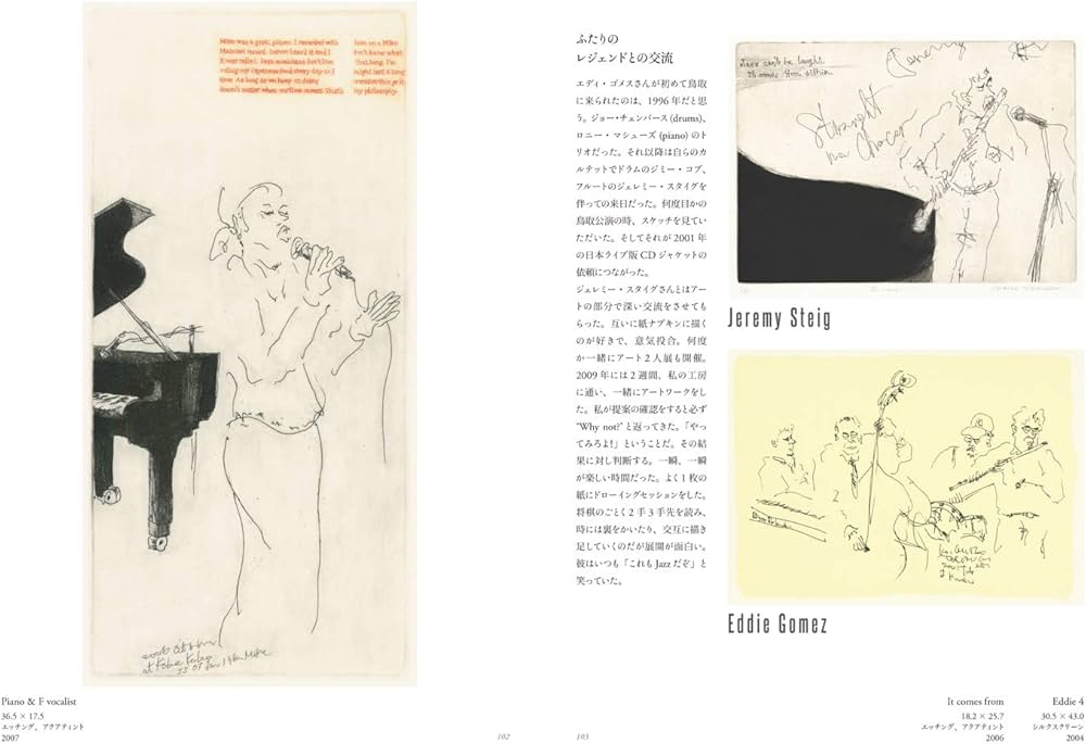 Groove&Swing 線で奏でるJAZZ 鉄筋彫刻と版画 | 徳持 耕一郎 |本