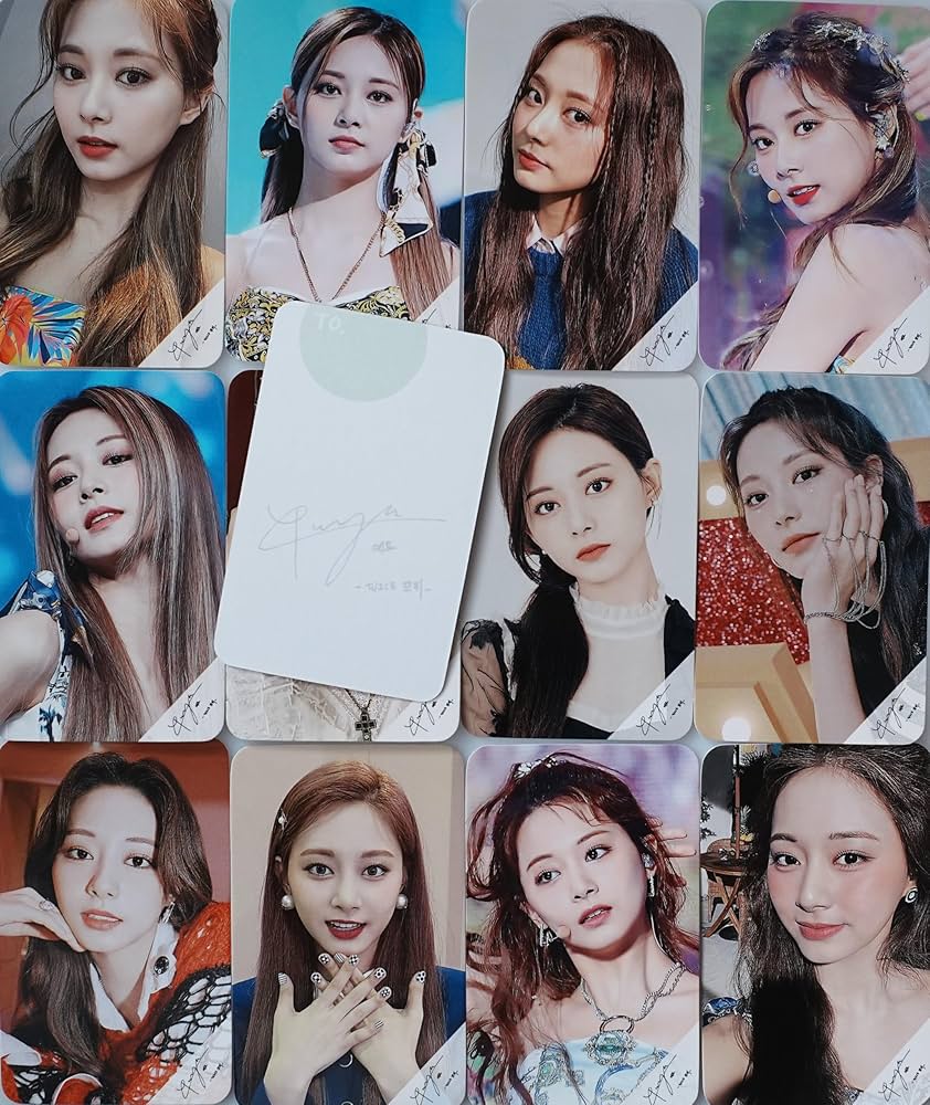 Amazon | TWICE ツウィ TZUYU グッズ フォトメッセージカード