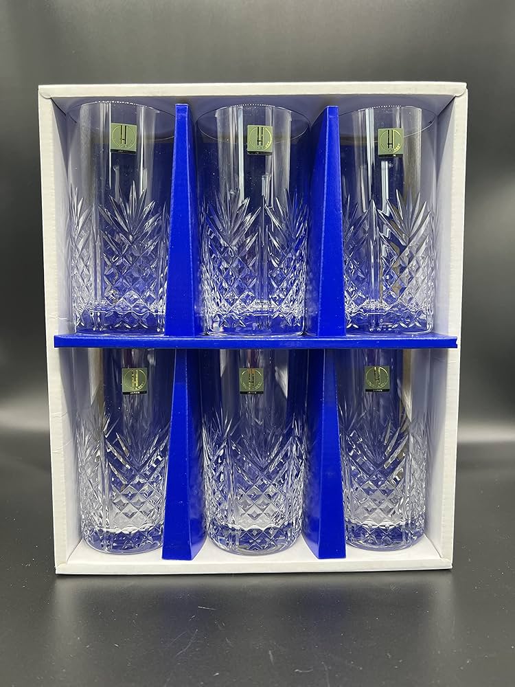 Amazon｜ユノックス HOYA クリスタル タンブラー 6個set｜タンブラー