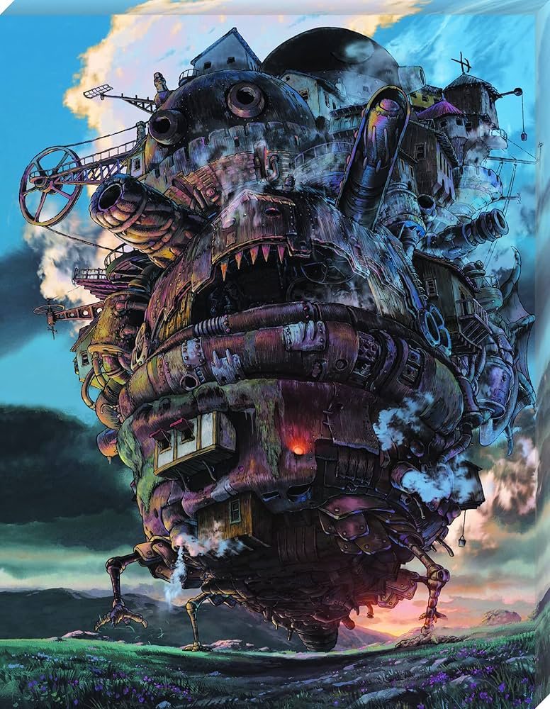 Amazon | ジグソーパズル アートボードジグソー ハウルの動く城 366