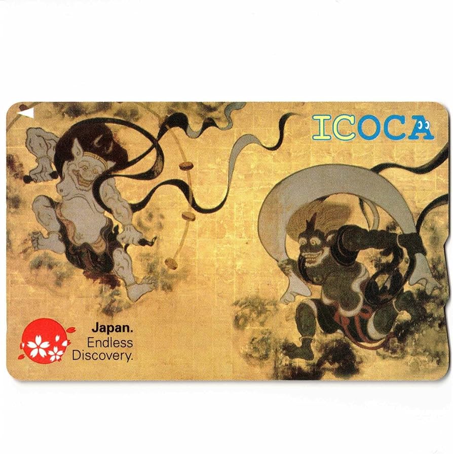 Amazon.co.jp: 使用可能 風神雷神 ICOCA（イコカ） 特別デザイン 記念