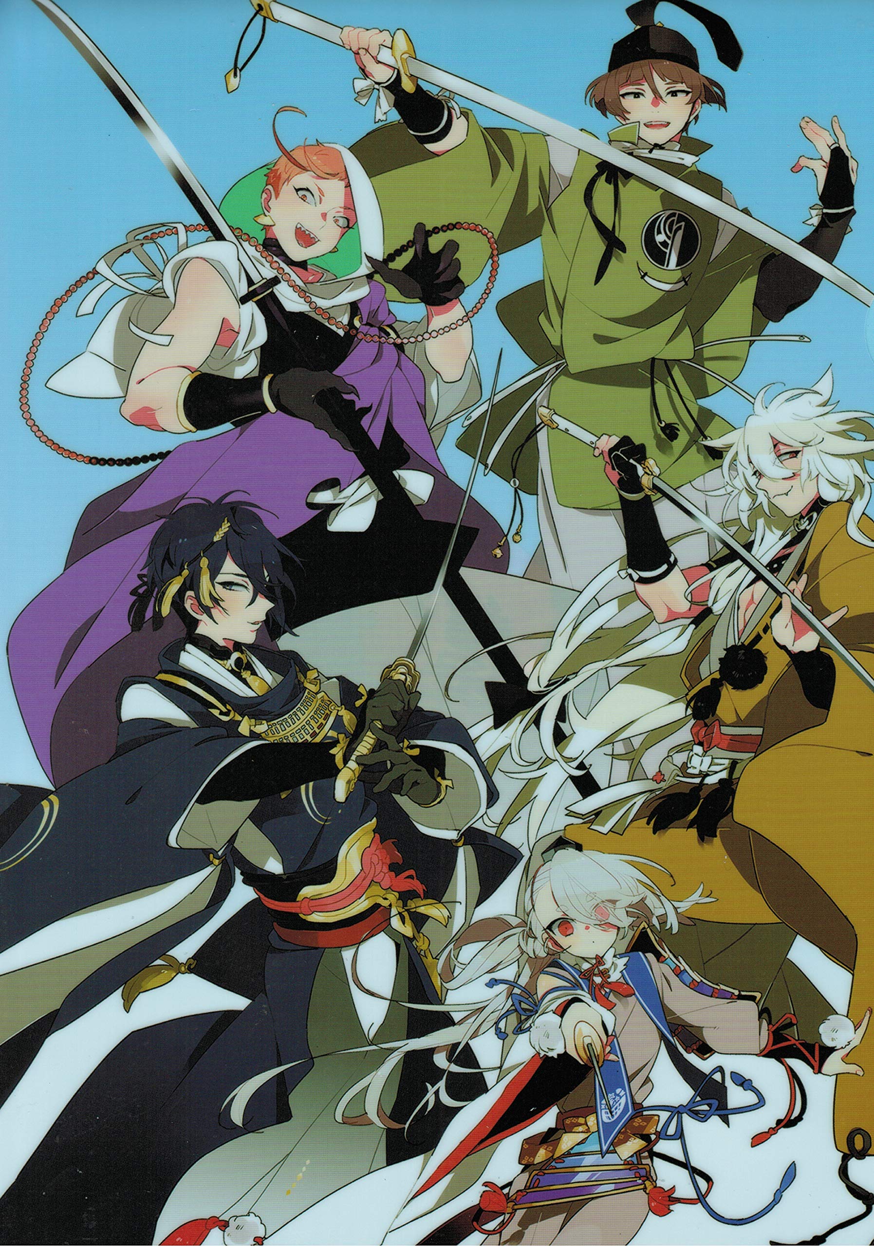 Amazon.co.jp: 「刀剣乱舞-ONLINE-」描き下ろしA4クリアファイル