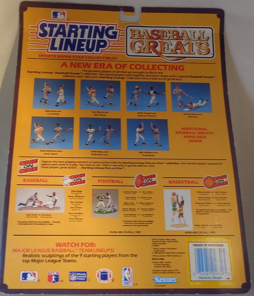 Starting Lineup Baseball Greats 永久欠番セット Starting Lineup