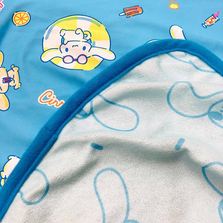 Amazon｜MORIPiLO サンリオ タオルケット 夏用 膝掛け (シナモロール