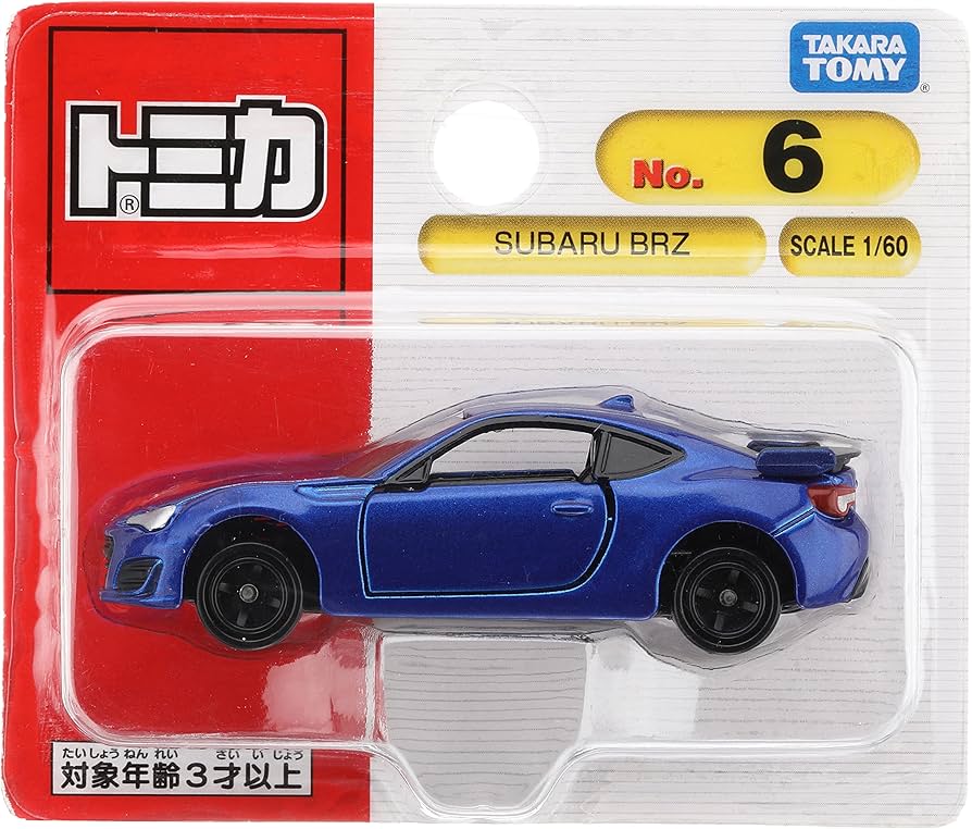Amazon | トミカ No.6 SUBARU BRZ (BP) | ミニカー・ダイキャストカー
