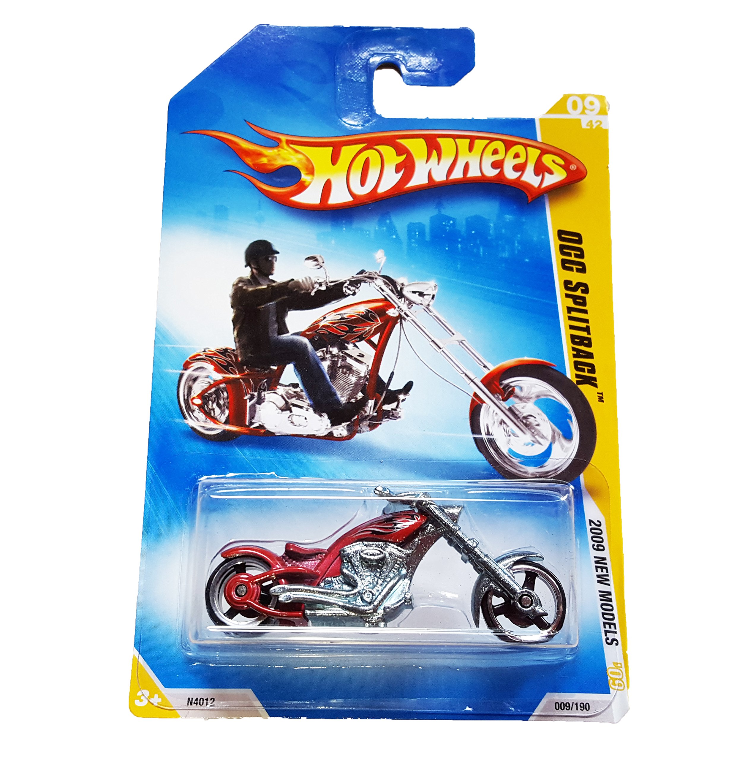 Amazon.com: Hot Wheels 2009-009 New Models Red OCC Splitback 1:64
