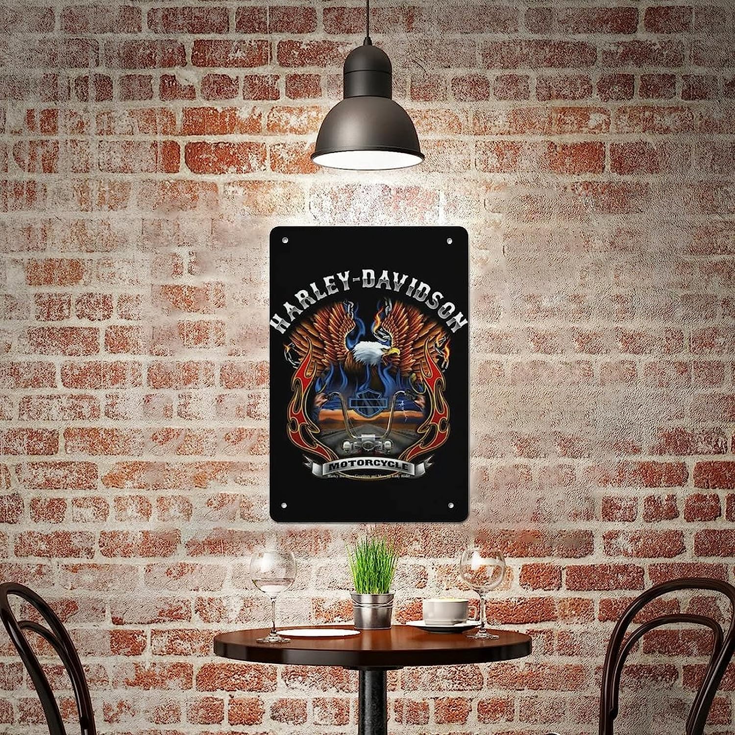 Amazon.co.jp: ハーレーダビッドソン 金属ポスター インテリア