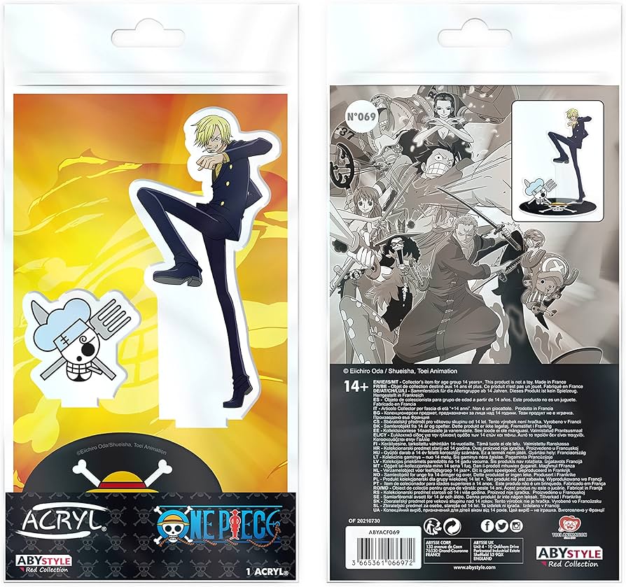 Amazon.co.jp: ABYstyle ワンピース アニメ サンジ 4インチ アクリル