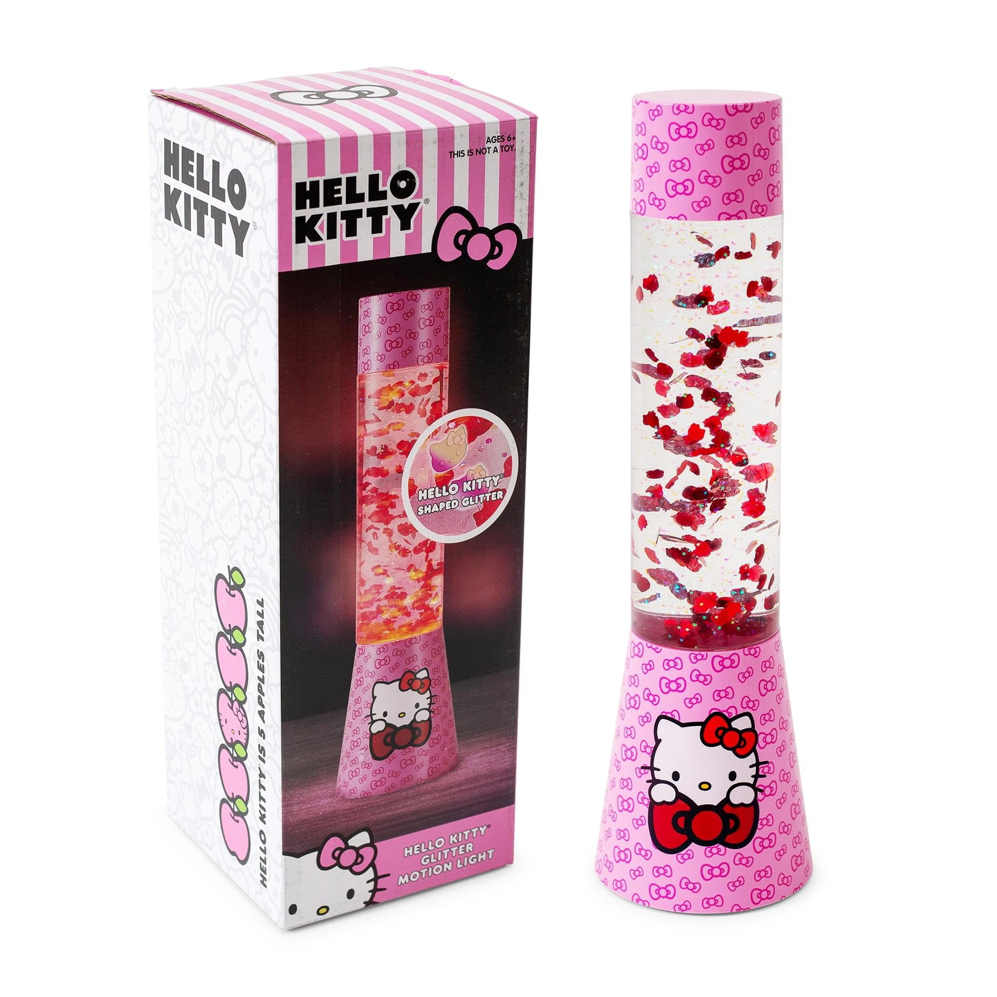 Ukonic Sanrio Hello Kitty Glitter Motion Mood Light | Nightstand