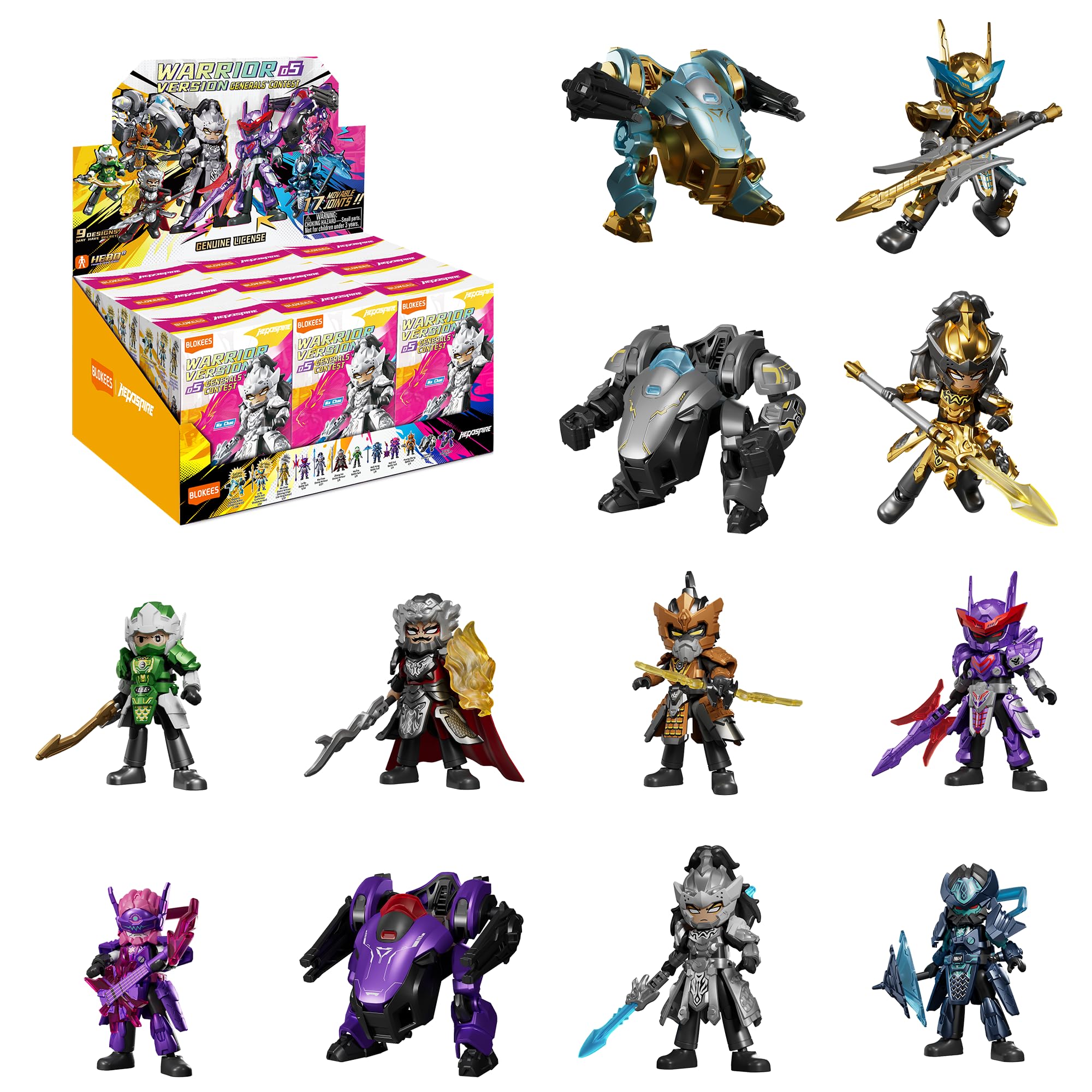 Amazon | Blokees Figures Hero GTV05 「HERO SPIRE」第5弾 Generals