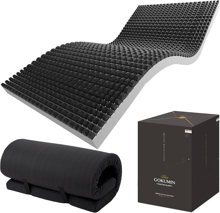 Amazon｜GOKUMIN 高反発 マットレス ダブル 極厚10cm 凸凹加工 硬め