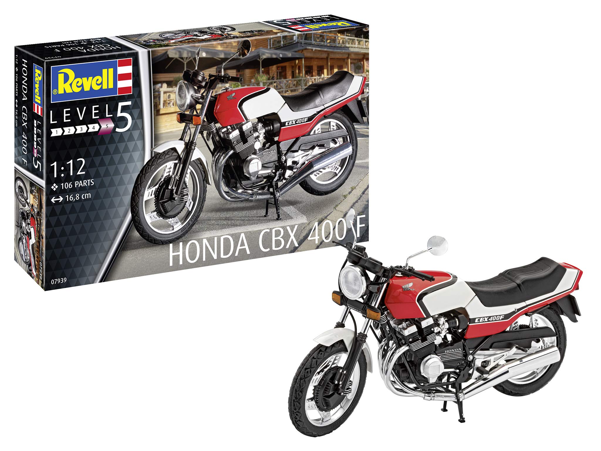 Amazon.com: Revell GmbH 07939 Honda CBX 400 F Plastic Model Kit