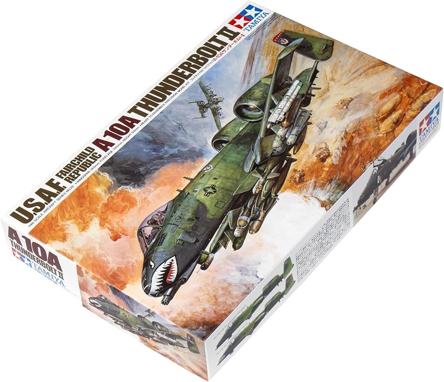 Amazon.com: Tamiya 61028 1/48 A-10 Thunderbolt II Plastic Model