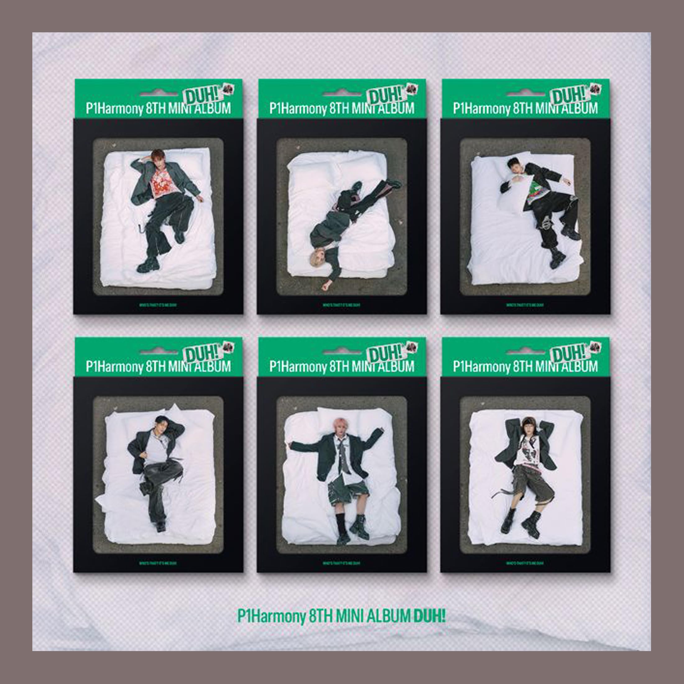 Amazon.com: P1Harmony DUH! 8th Mini Album (Compact H Ver - SOUL