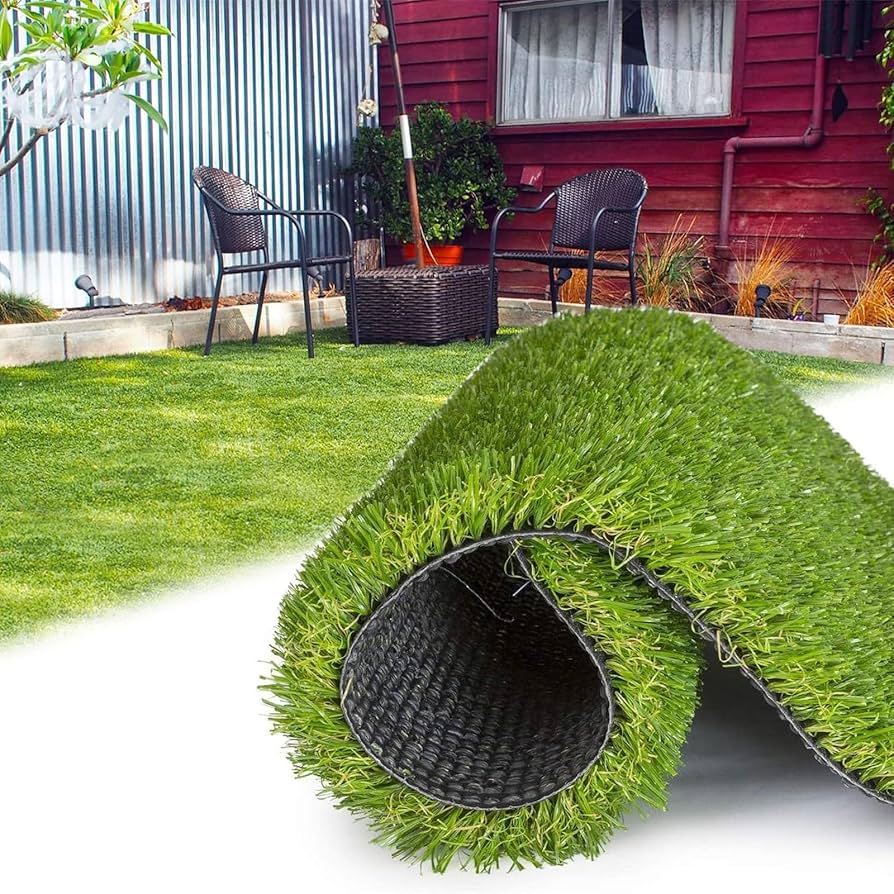 Amazon.co.jp: 人工芝生 人工芝 ロール 芝丈35mm【青緑•秋色 人工芝