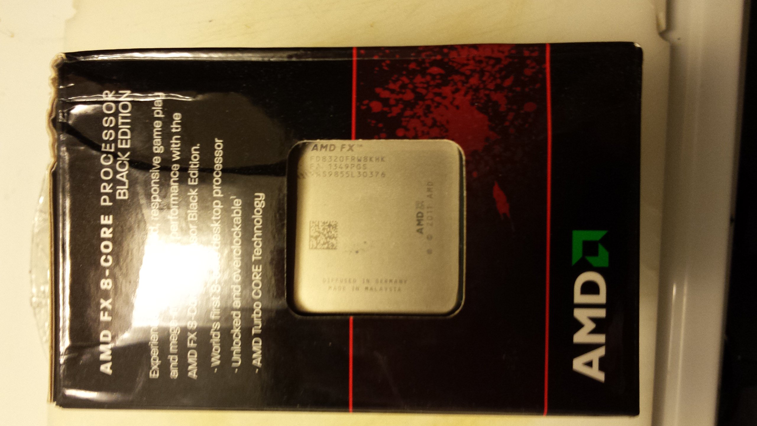 Amazon.com: AMD Fx Processor 3.5 8 FD8320FRHKBOX : Electronics