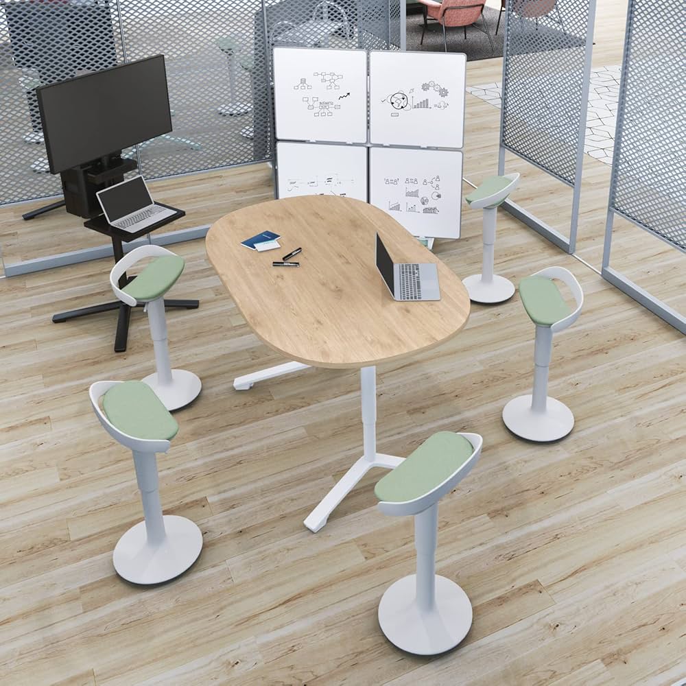 Amazon | 【メーカー配送・設置・組立】コクヨ 昇降スツール 揺れる