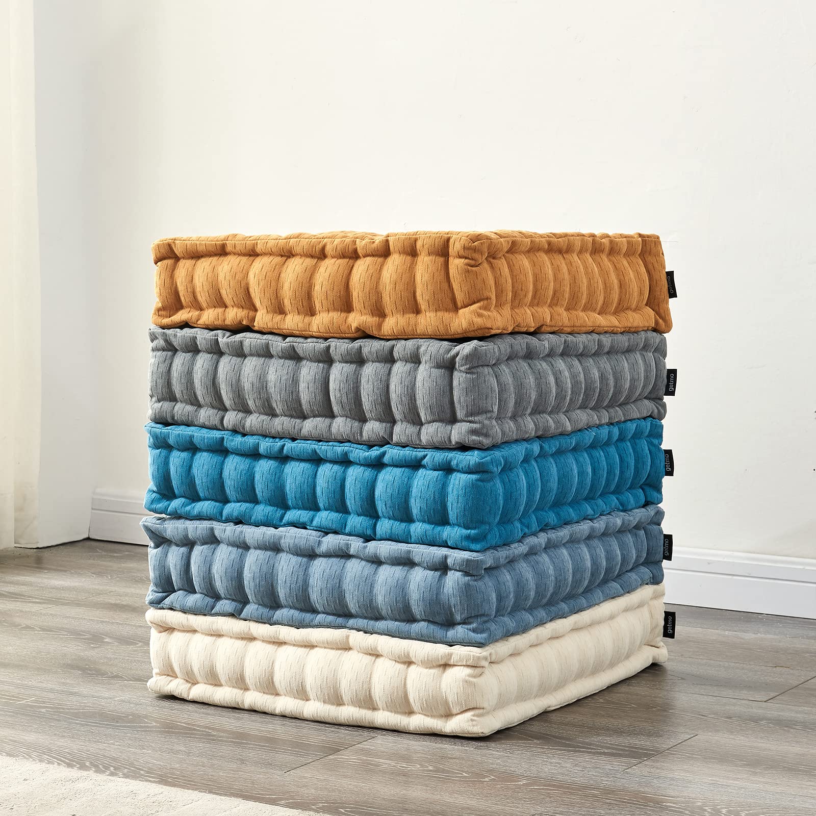 Meditation Floor Pillow,Large Floor Cushion, Square Floor Pillows