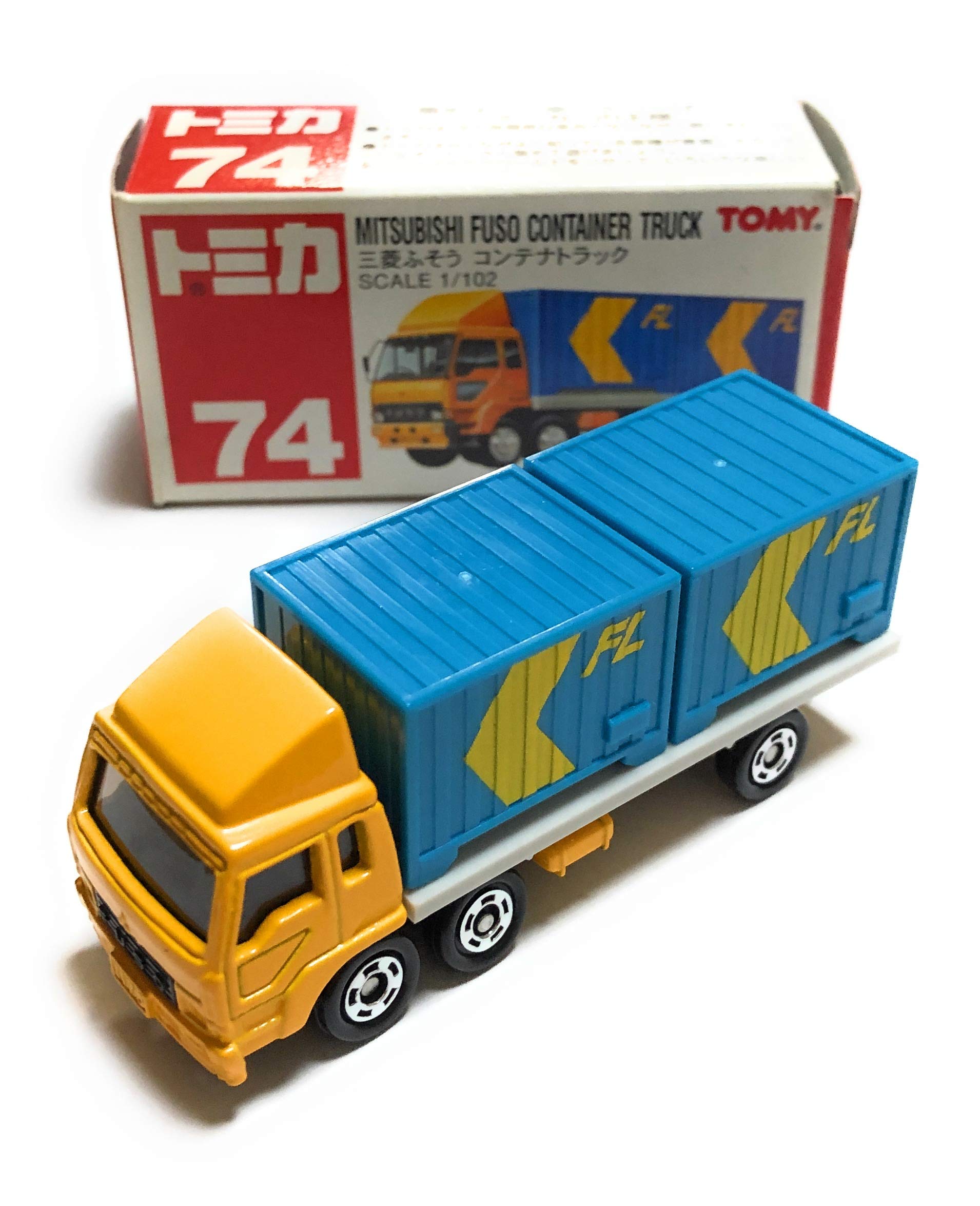Amazon | トミカ 三菱ふそうコンテナトラック 074 | ミニカー・ダイ