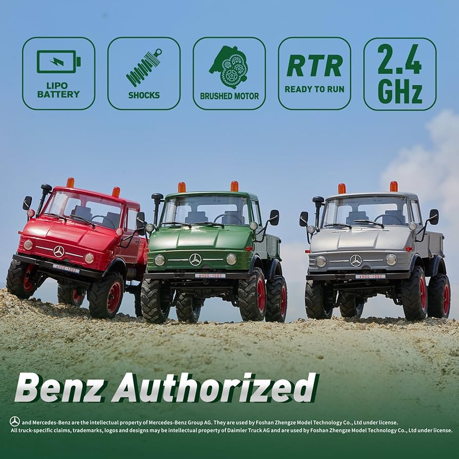 Amazon.co.jp: FMS 1:24 FCX24 Unimog ウニモグ 4WDオフロード