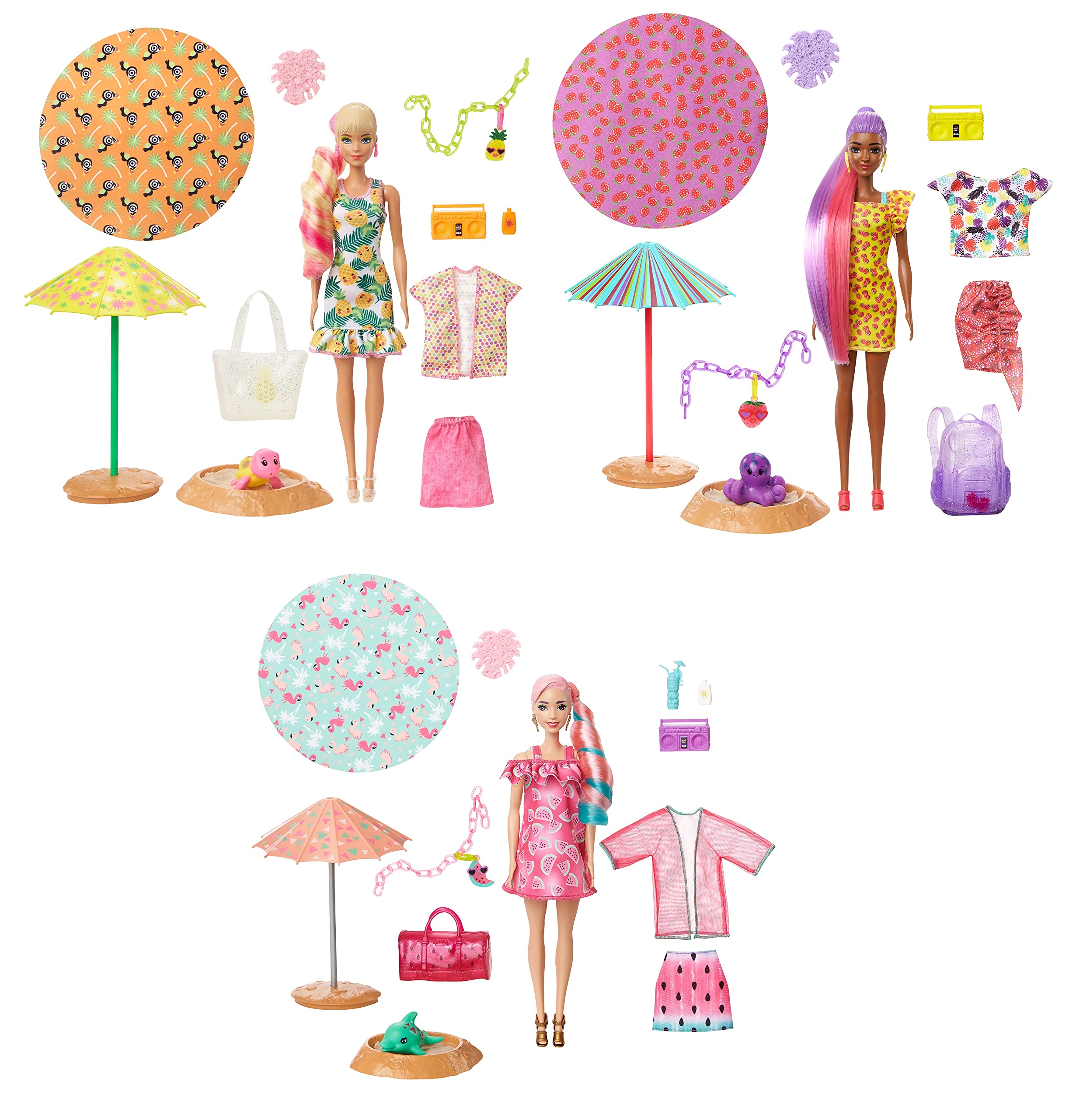 Amazon.co.jp: バービー(Barbie) カラーリビール！サマーフォーム