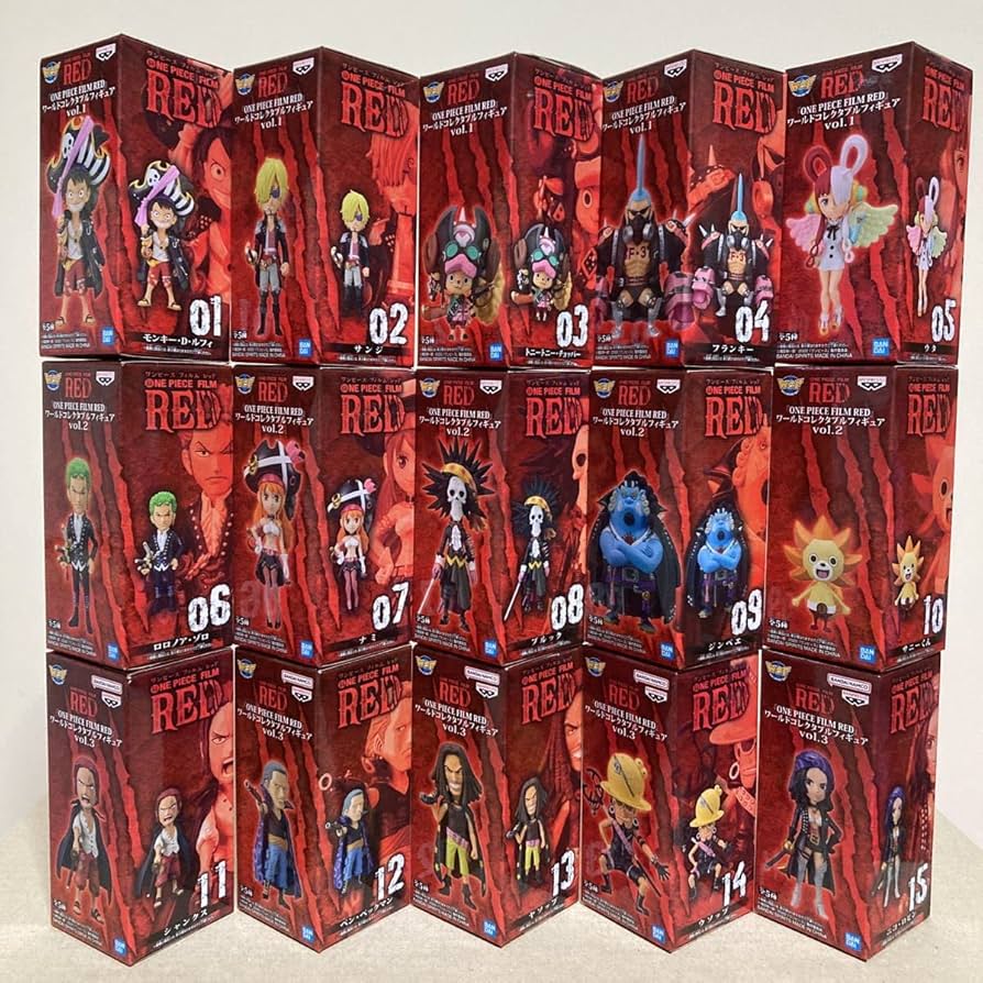 ワンピース フィルムレッド フィギュア 33体セット‼︎ ワンピース