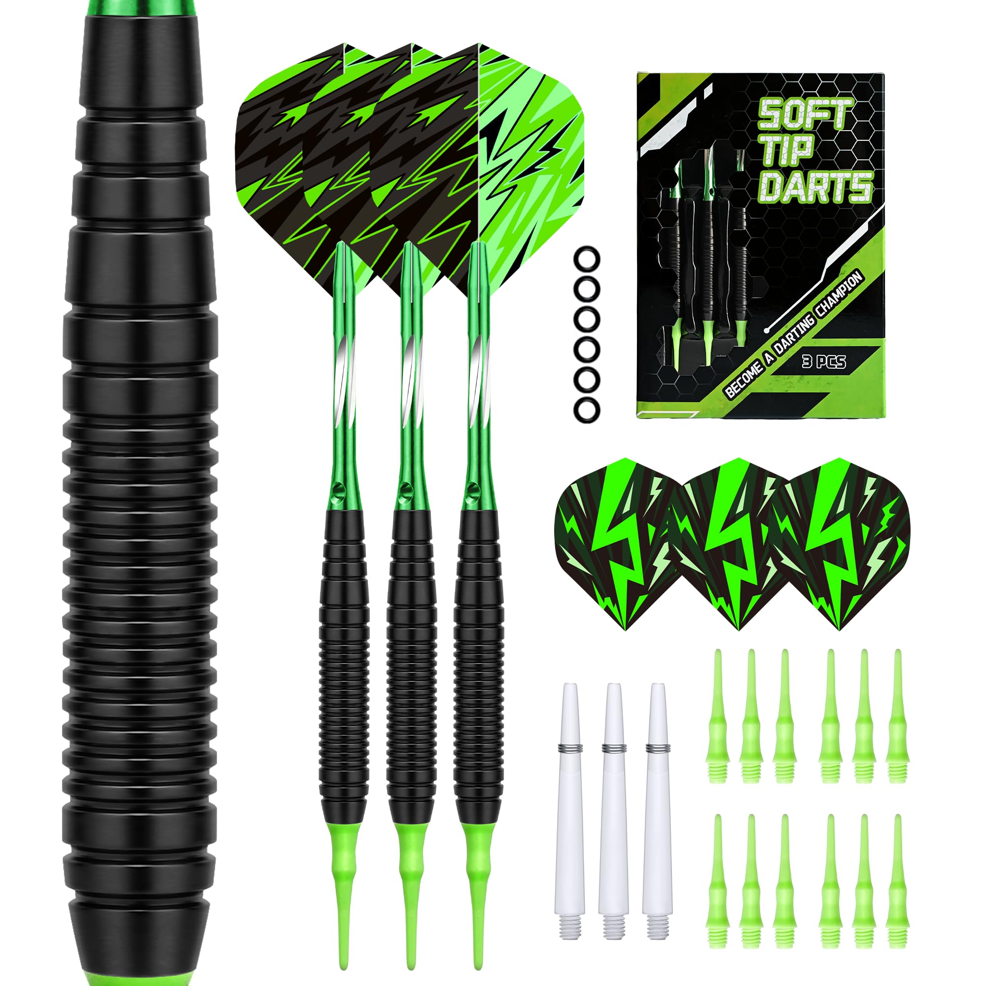 Amazon.co.jp: WAYARRIVAL ソフトダーツセット 19g 初心者～中級者向け