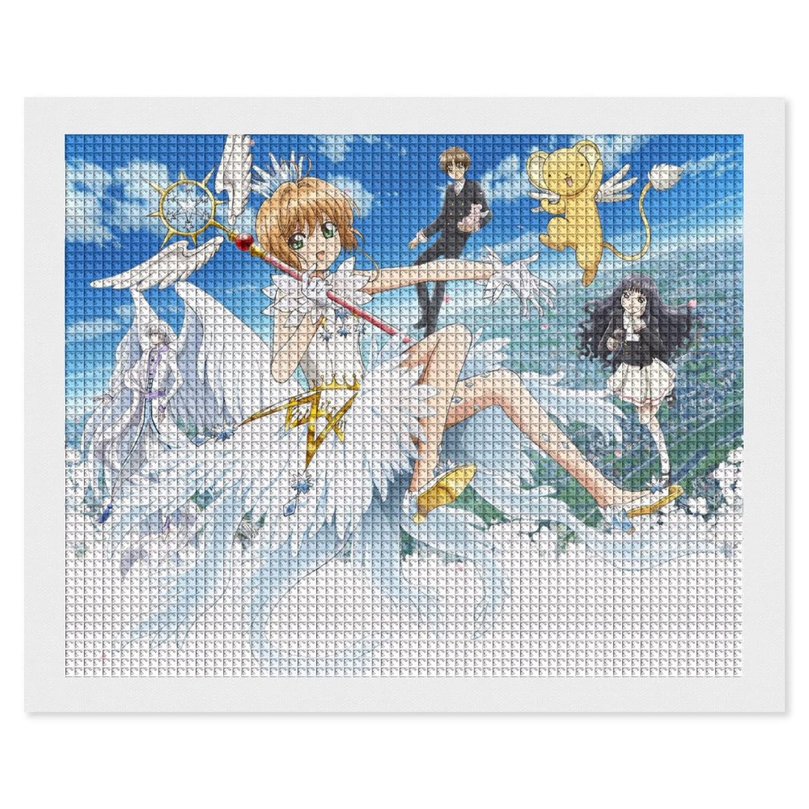 Amazon.co.jp: カードキャプターさくら ダイヤモンドアート 四角い