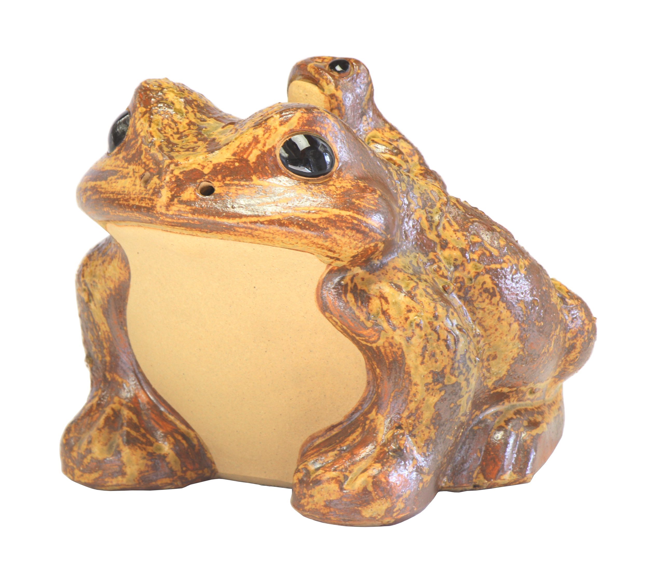 Amazon.co.jp: 陶里 『信楽焼』 蛙 4号 L82-32 : ホーム＆キッチン