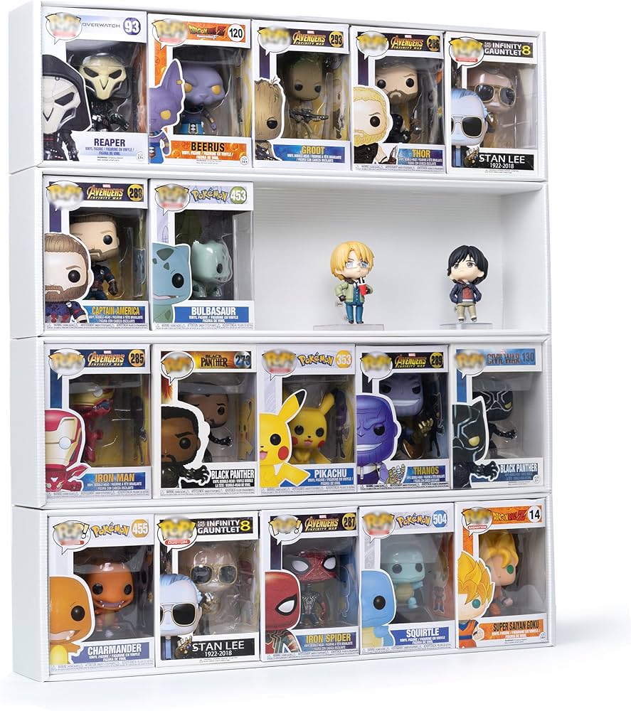 Amazon.com - 5X4 Version Display Case Compatible with Fnko Pop